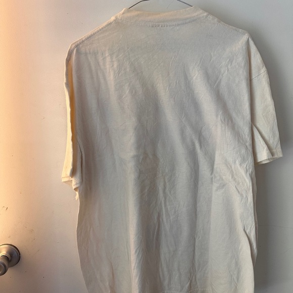 White Short Sleeve Tees with Bold Graphics - Picture 4 of 4